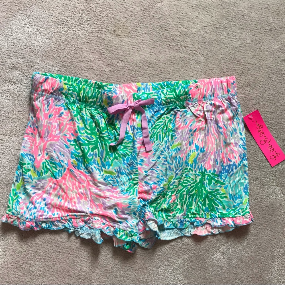 Lilly Pulitzer Knit PJ shorts NWT